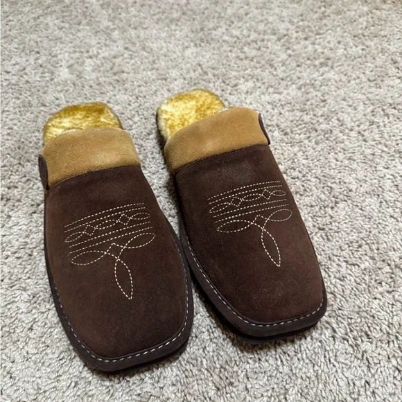 Ariat Brown Suede Men's Loafers - Picture 2 of 5